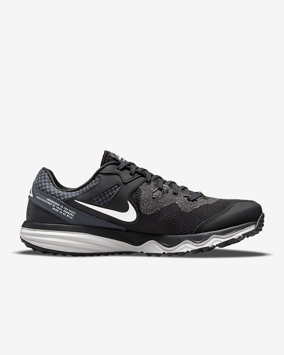 Chaussures de trail Nike Juniper Trail pour homme - Noir/Dark Smoke Grey/Grey Fog/Blanc