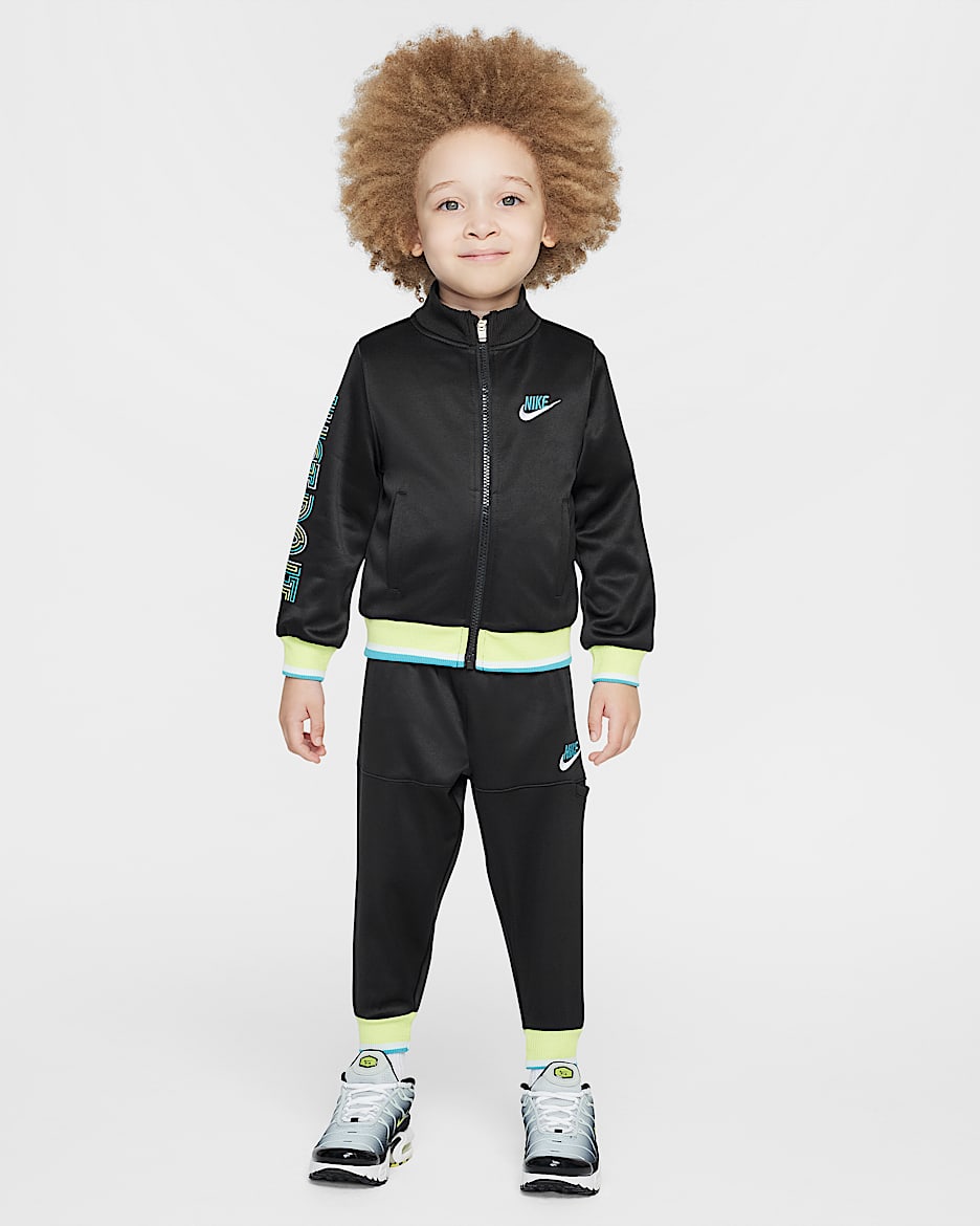 Conjunto de 2 piezas Futura Propus infantil Nike Dri-FIT Sportswear - Negro