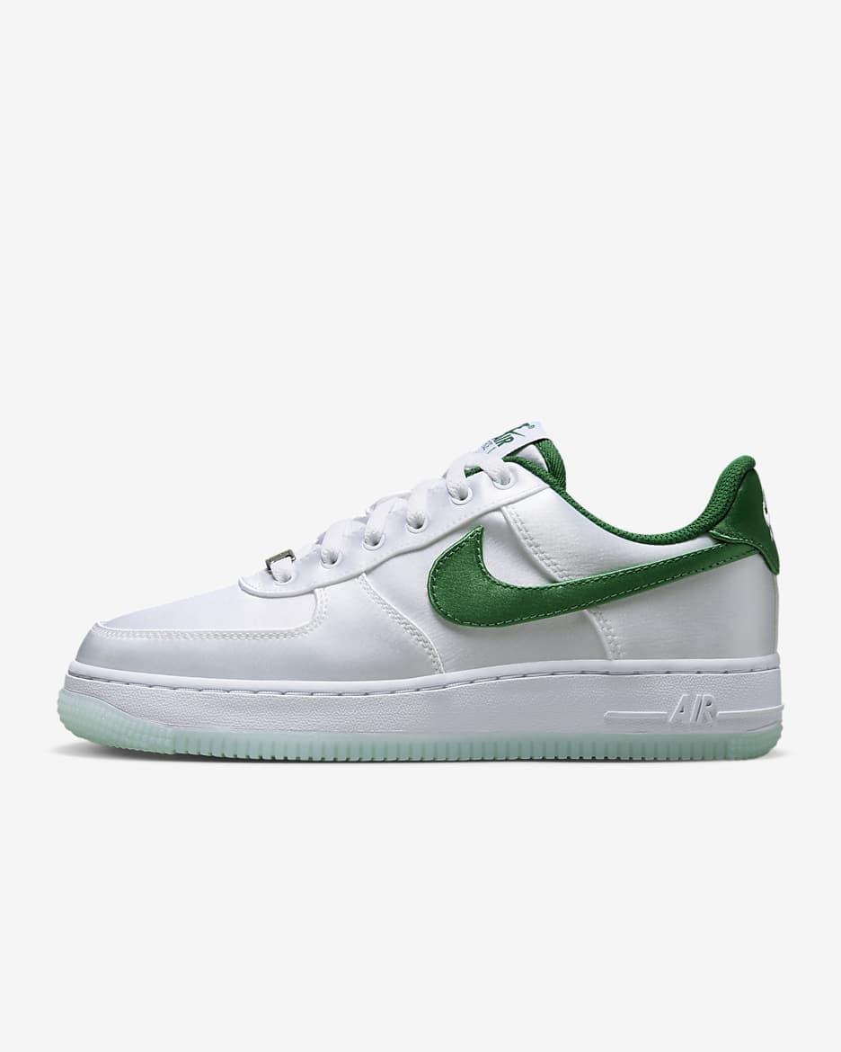 Nike Air Force 1 '07 Women's Shoes - White/Sport Green/Ice/Sport Green