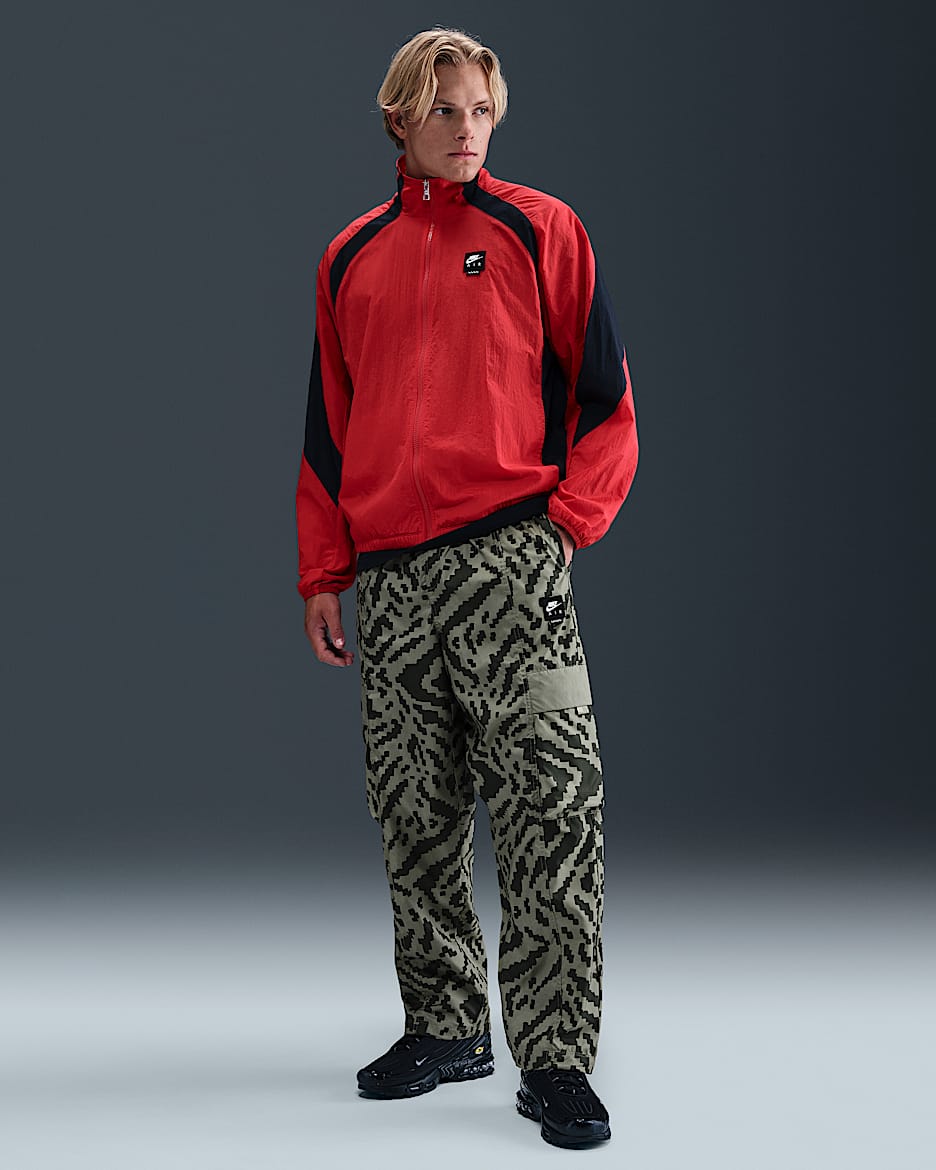 Nike Air Men's Woven Cargo Pants - Light Army/Light Army/Black