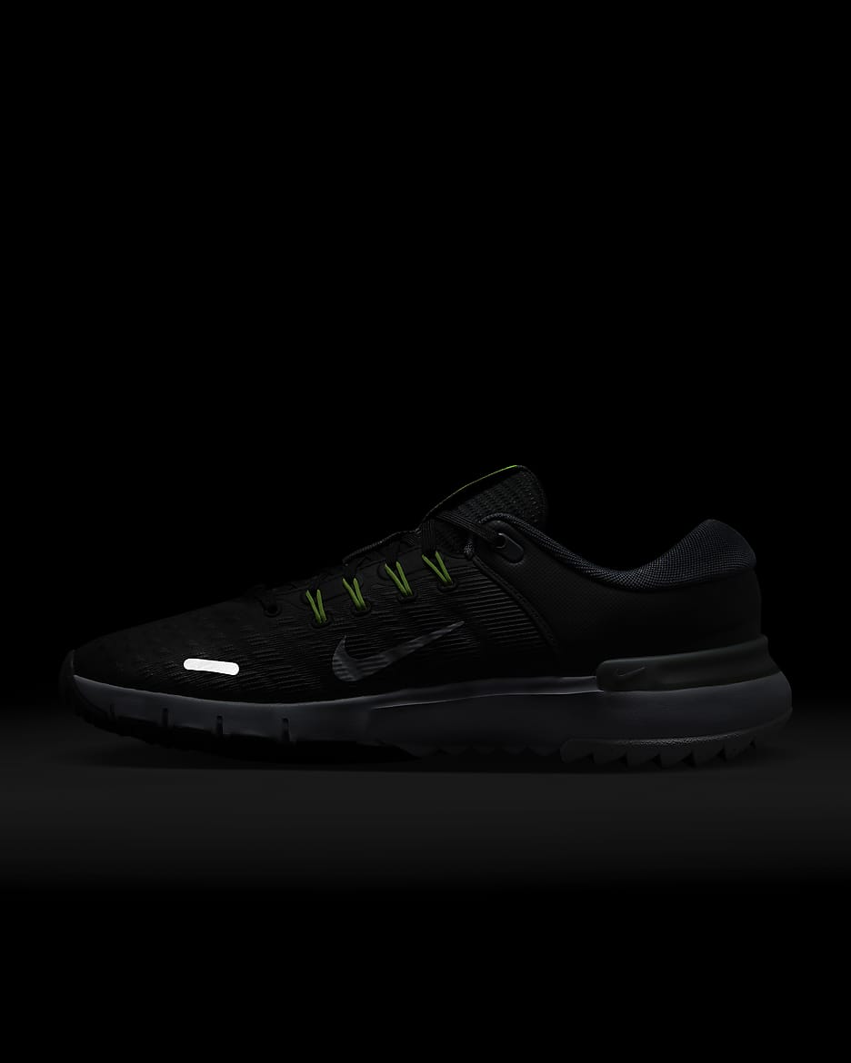 Nike Free Golf NN Golf Shoes - Black/Iron Grey/Volt/White