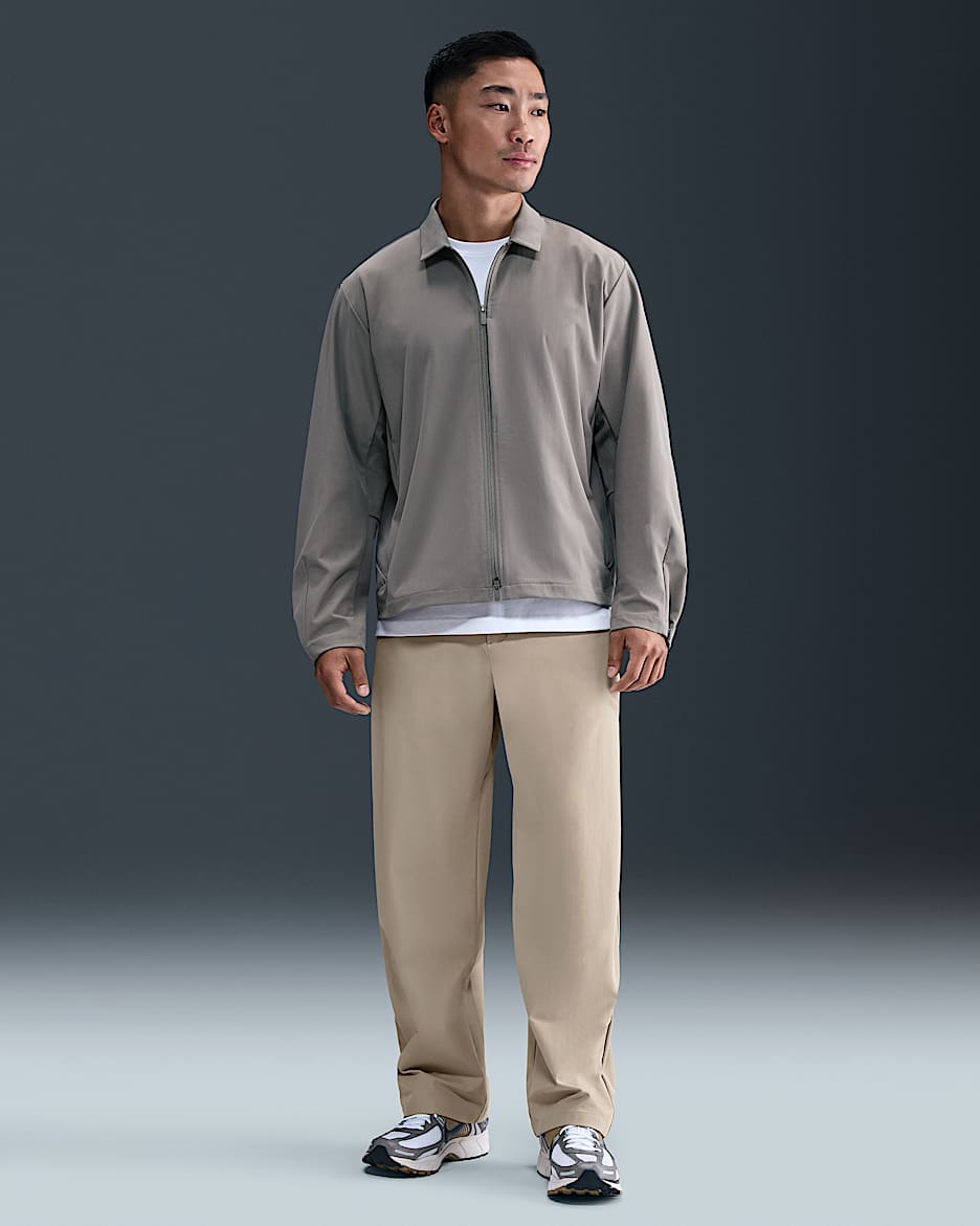 Nike 24.7 PerfectStretch Men's Dri-FIT Loose-Fit Chino Trousers - Desert Khaki/Khaki