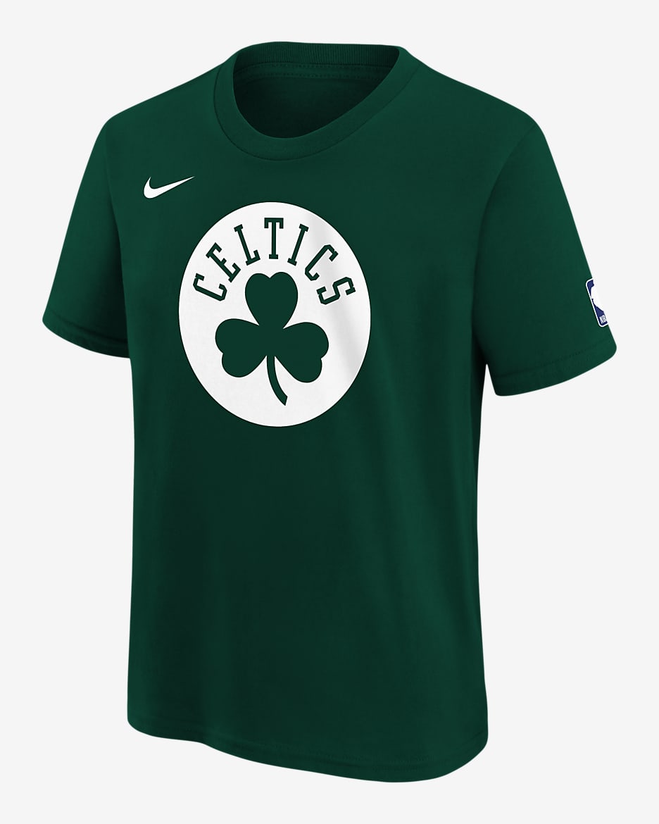 Boston Celtics City Edition Big Kids' (Boys') NBA Logo T-Shirt - Pro Green