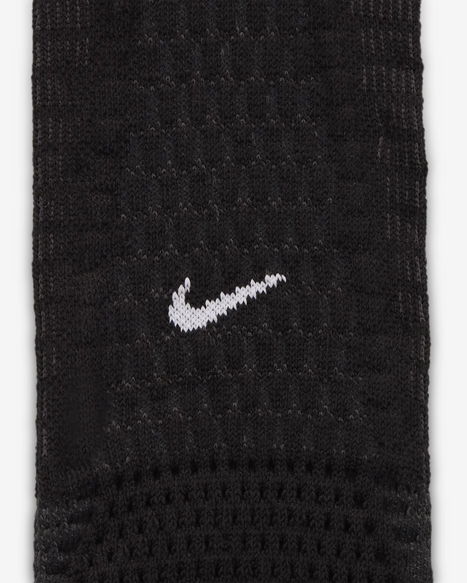 Nike Unicorn Dri-FIT ADV 緩震中筒襪 (1 雙) - 黑色/Anthracite/白色