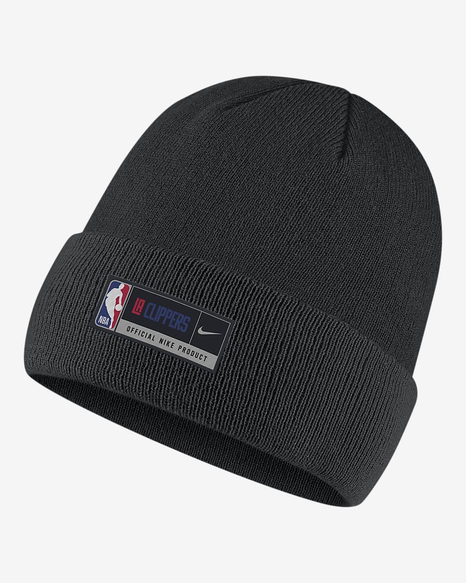 LA Clippers Nike NBA Cuffed Beanie - Black