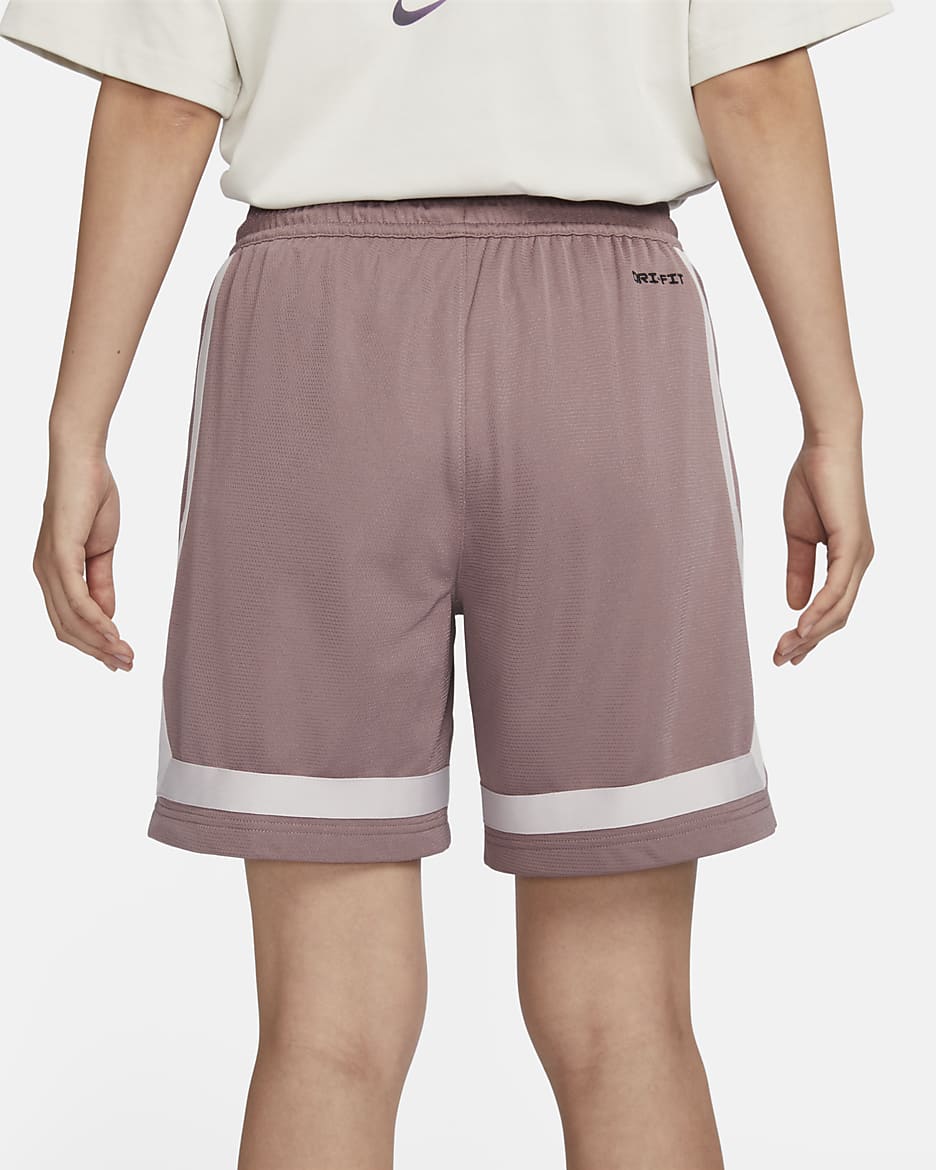 Sabrina Dri-FIT Basketball Shorts - Smokey Mauve/Summit White