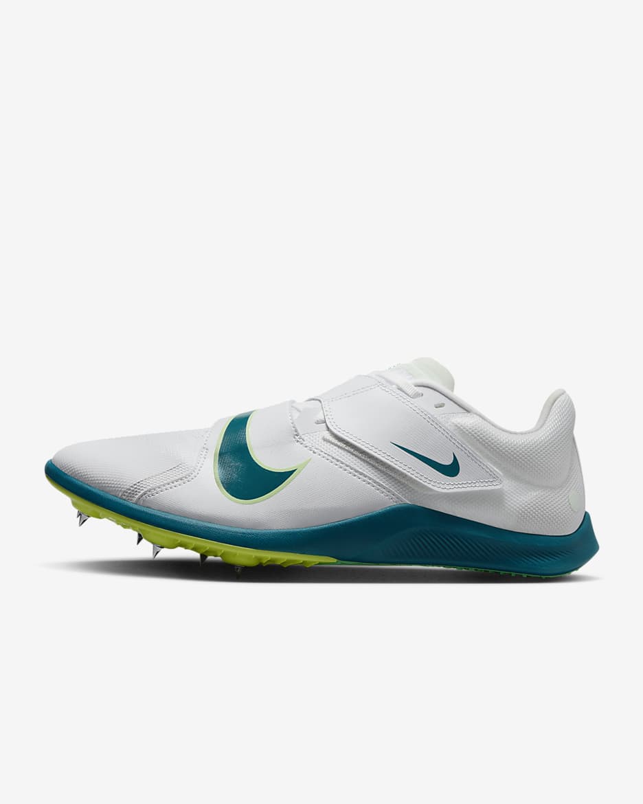 Nike Rival Jump Track & Field Jumping Spikes - White/Barely Green/Volt/Bright Spruce