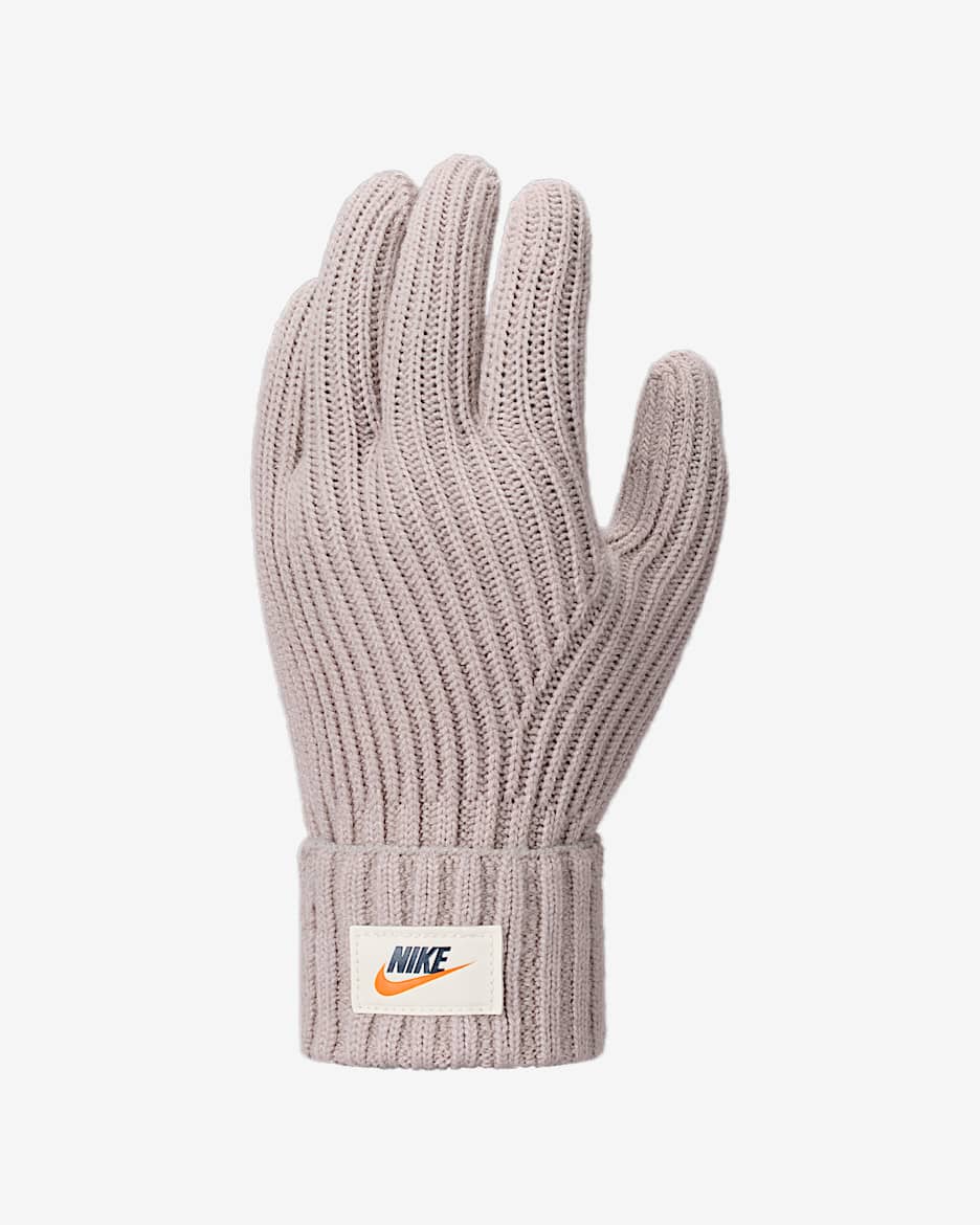 Rękawiczki z dzianiny Nike City (1 para) - College Grey/Sail