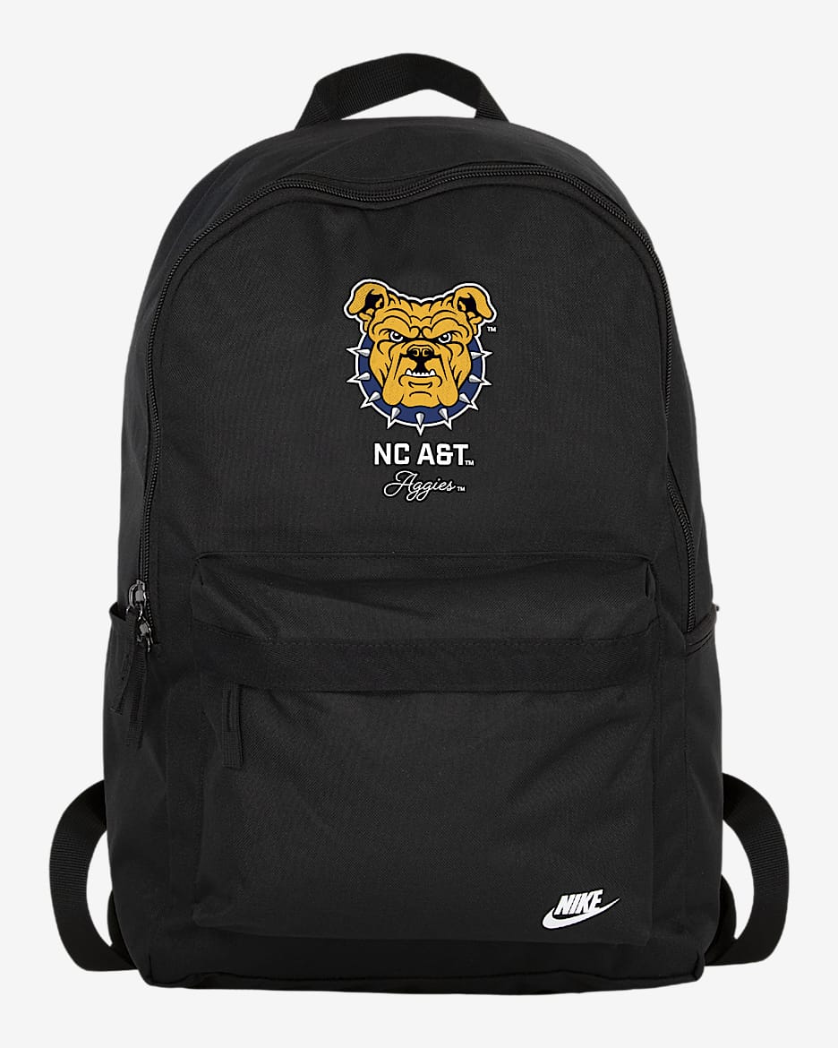 Nike College Heritage (North Carolina University) Backpack (25L) - Black