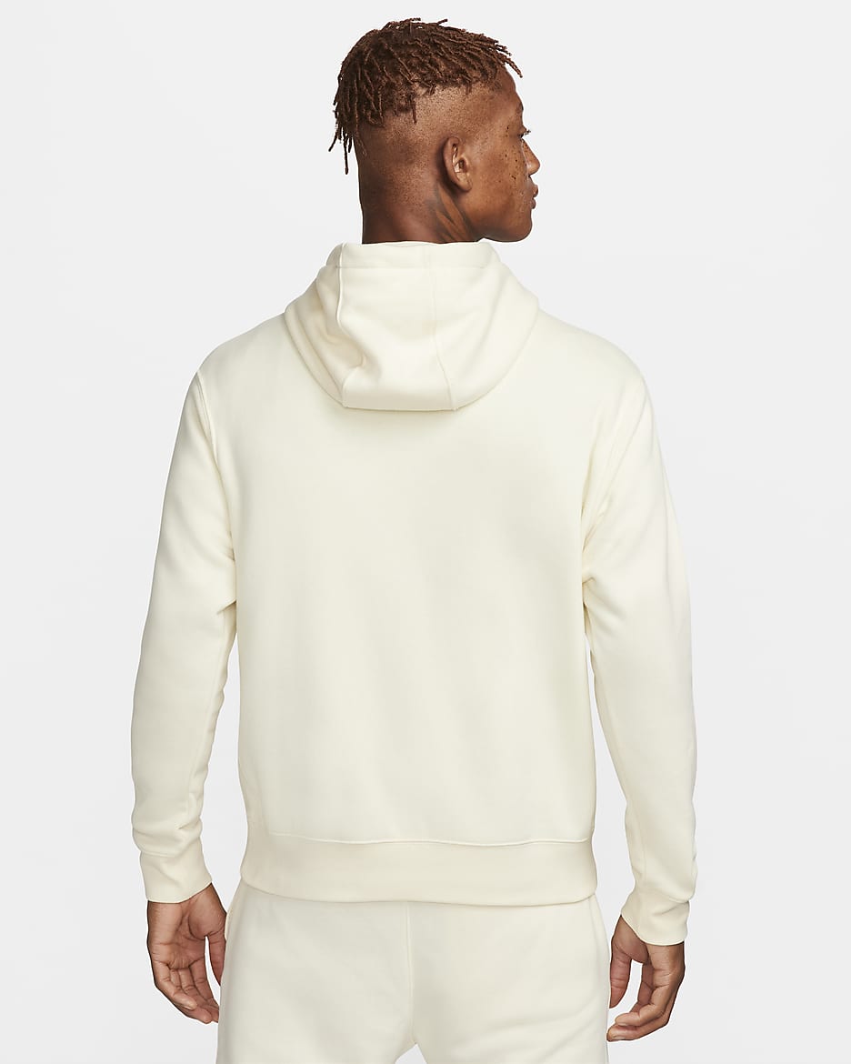 Sudadera con gorro sin cierre para hombre Nike Club Fleece - Leche de coco/Leche de coco