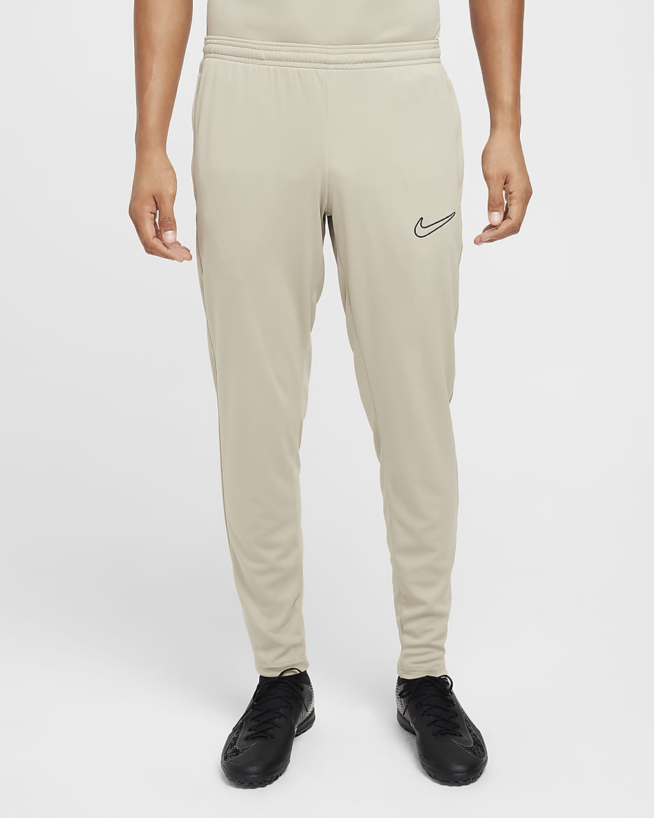 Pants de fútbol Dri-FIT para hombre Nike Dri-FIT Academy - Piedra/Piedra/Piedra/Negro