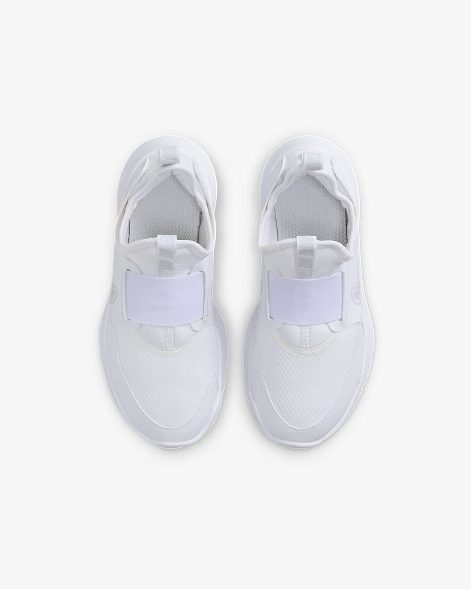 Nike Flex Runner 3 Little Kids' Shoes - White/White/Pure Platinum