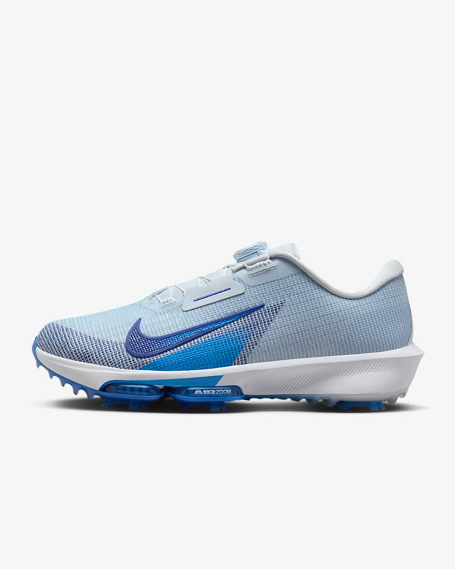 Nike Infinity Tour BOA 2 高爾夫鞋 (寬) - Football Grey/Game Royal/Photo Blue/Deep Royal Blue