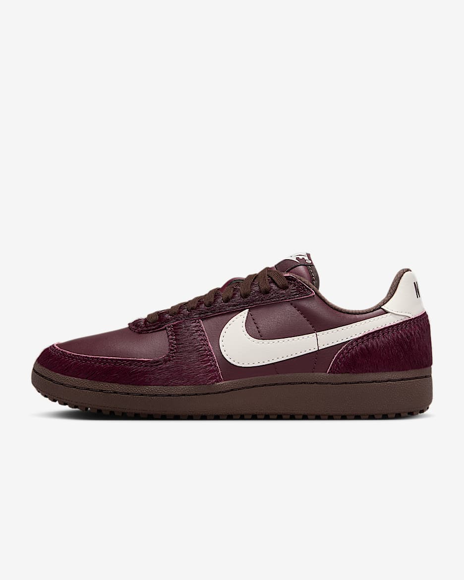 Tenis para mujer Nike Field General - Burdeos enérgico/Marrón barroco/Fantasma