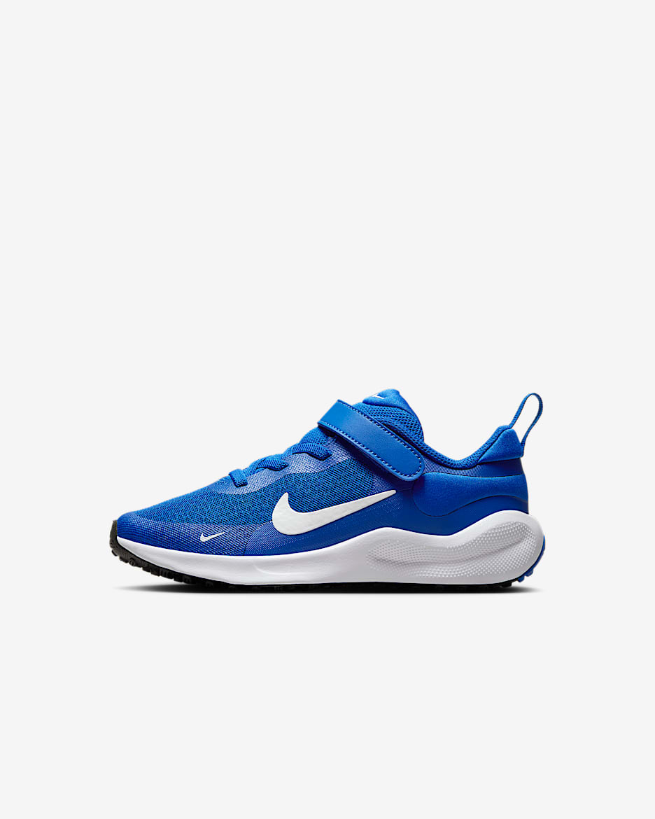 Nike Revolution 7 Little Kids' Shoes - Game Royal/Black/White