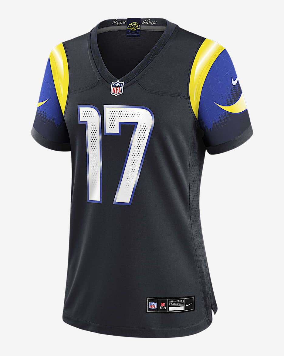 Davante Adams Los Angeles Rams Rivalries Collection Women’s Nike NFL Game Jersey - Navy