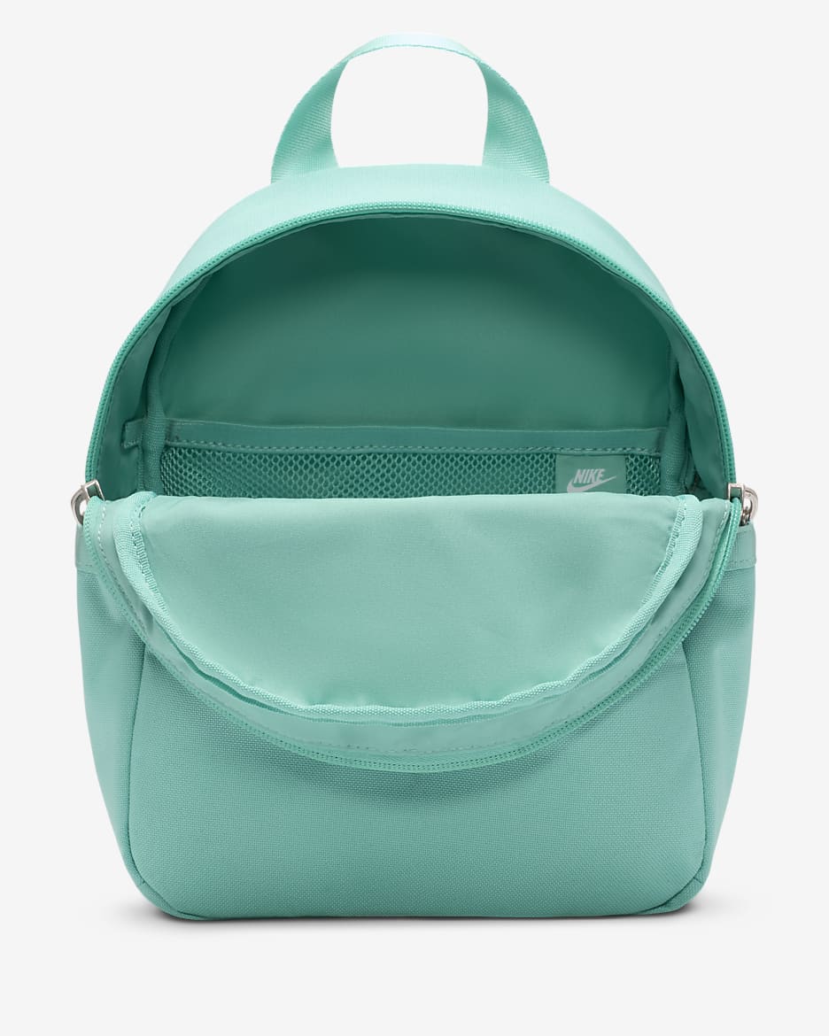 Mini sac à dos Nike Sportswear Futura 365 pour Femme (6 L) - Green Frost/Green Frost/Blanc