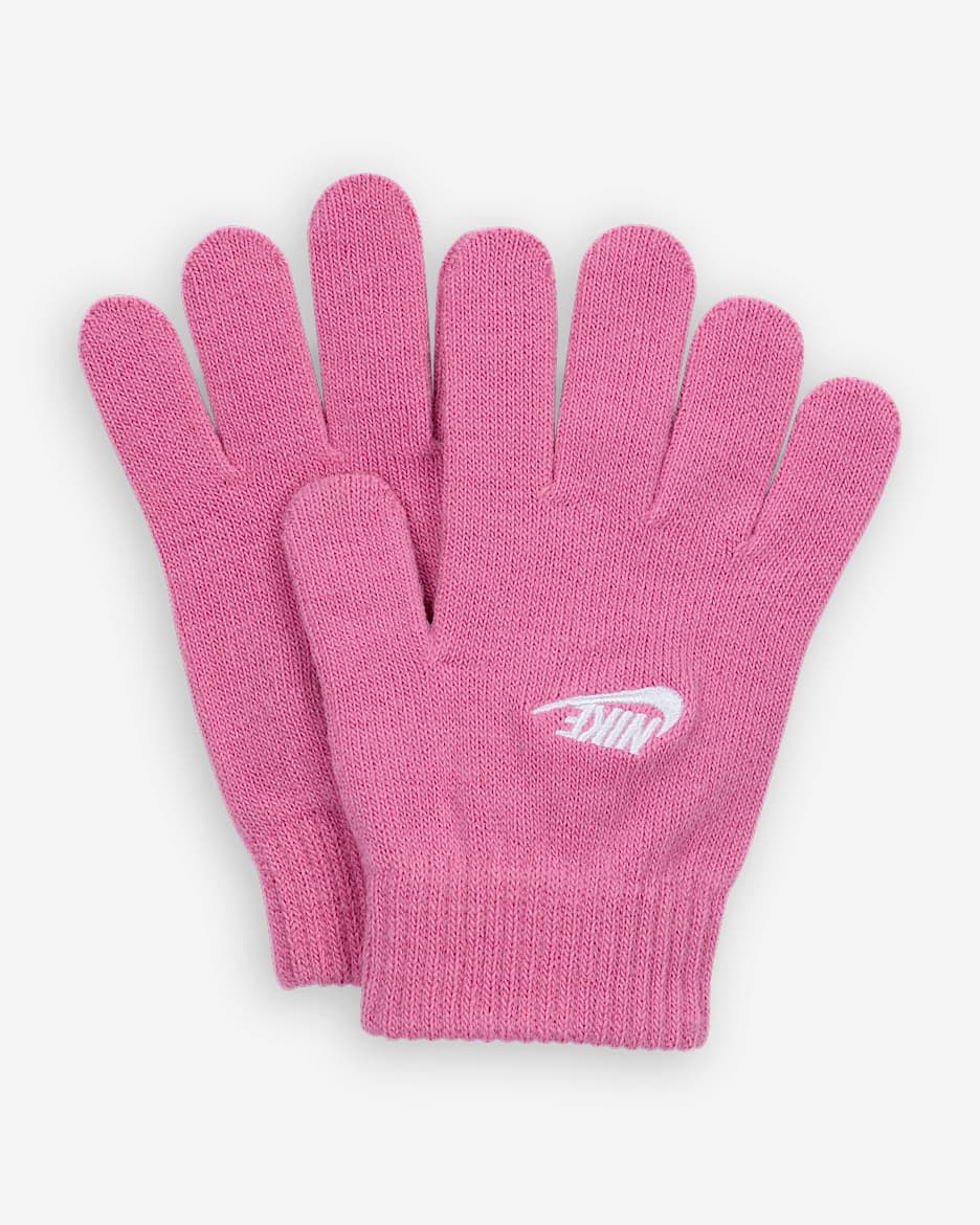 Nike Set aus Club-Mütze und -Handschuhen für jüngere Kinder - Magic Flamingo