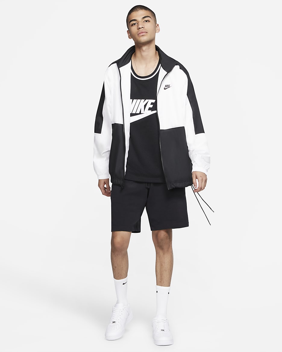 Nike Sportswear Club Men's Shorts - Black/White