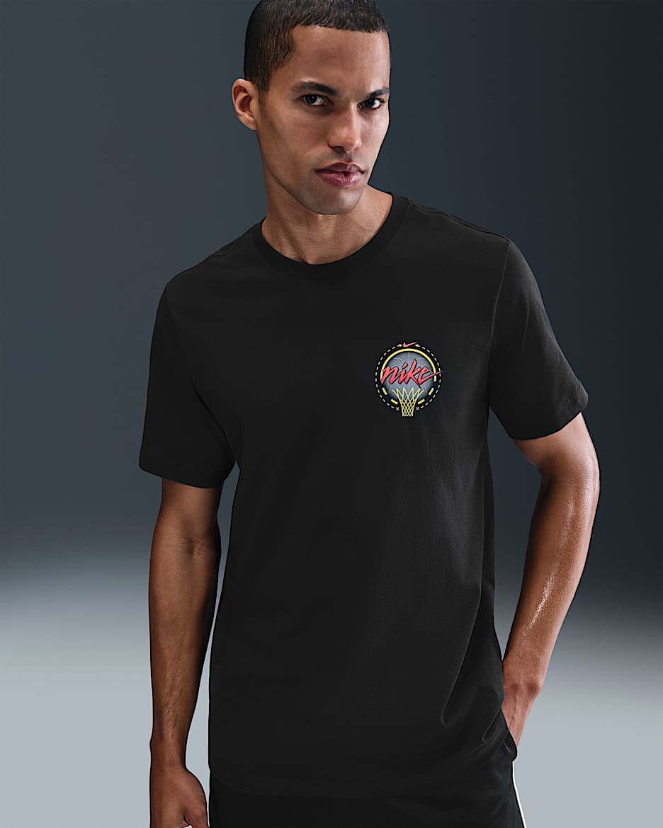 Nike Men's Basketball T-Shirt - Black