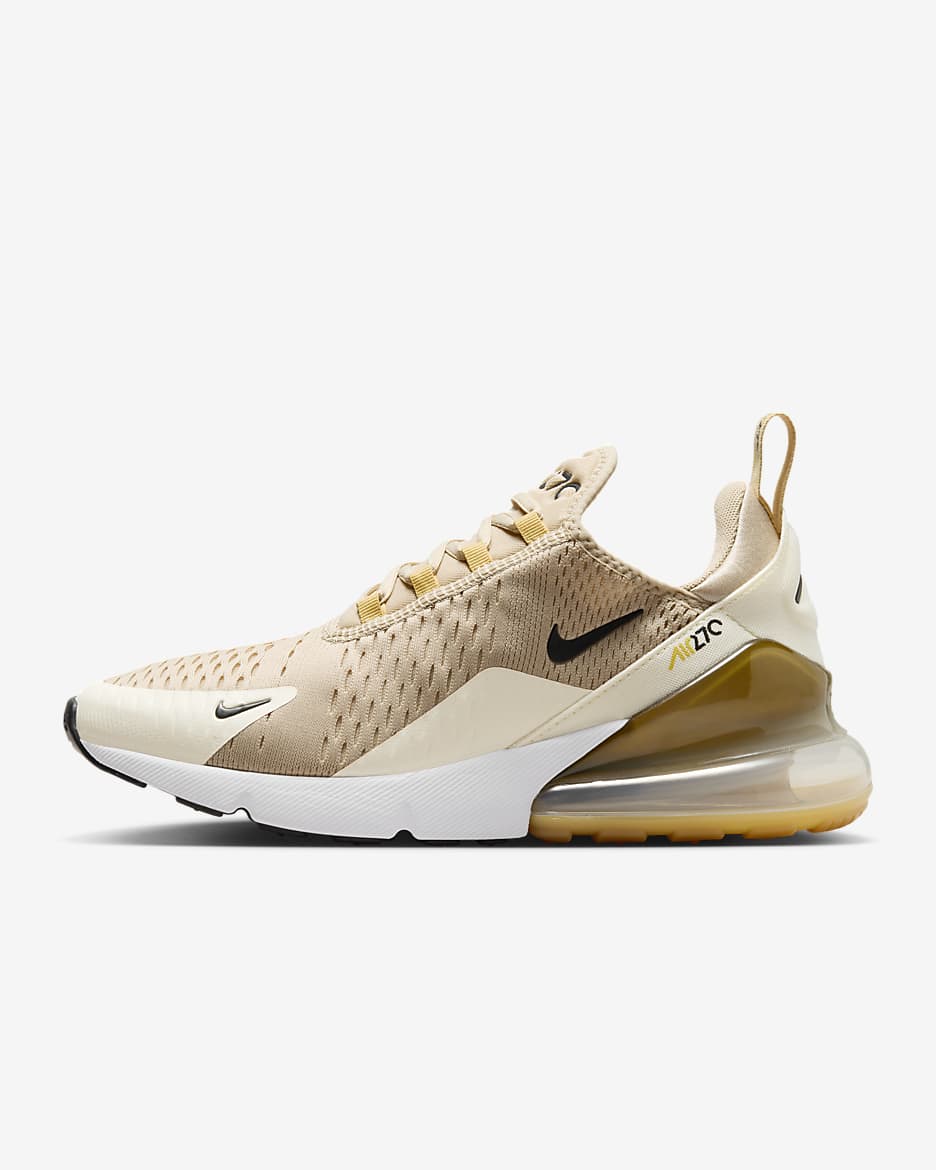 Nike Air Max 270 Women's Shoes - Team Gold/Saturn Gold/Metallic Gold/Black