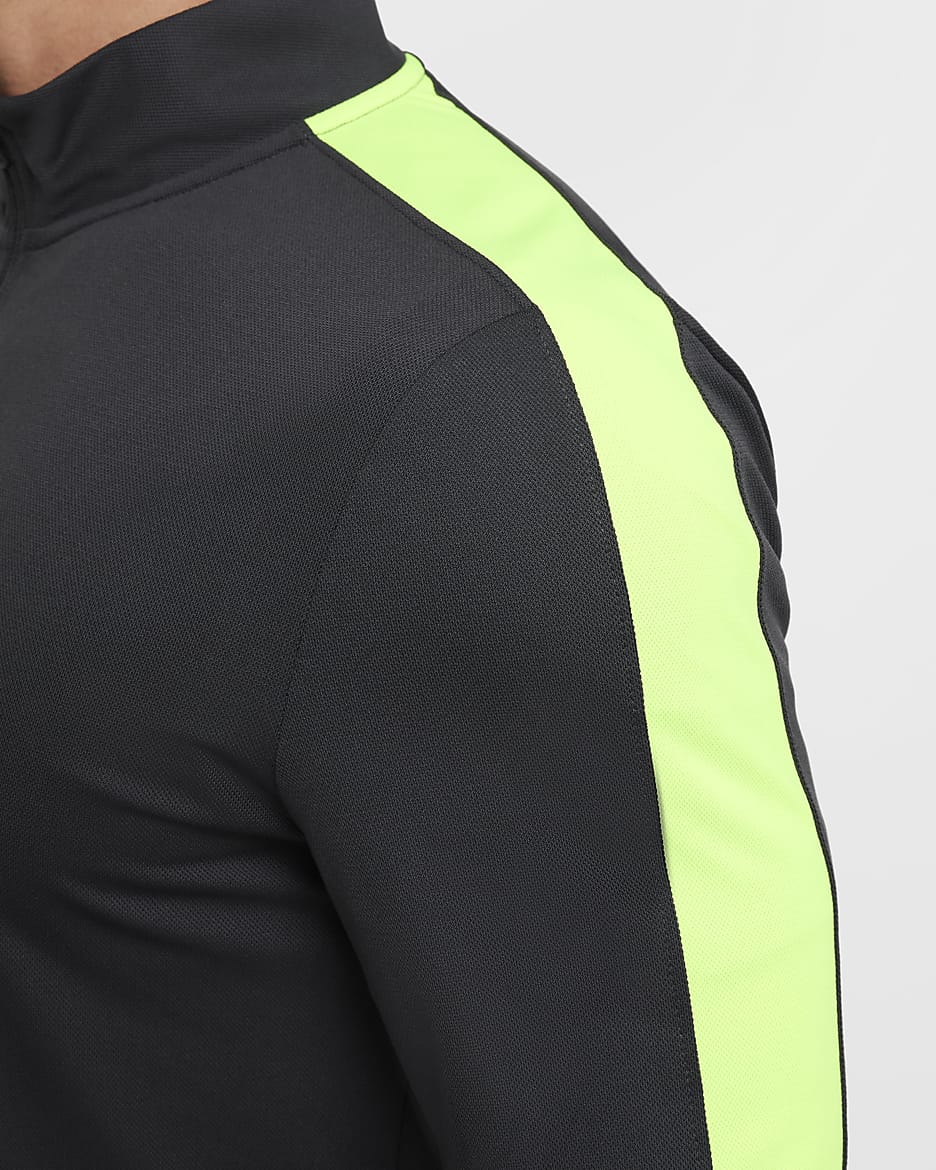 Nike Academy Men's Dri-FIT Football Tracksuit - Anthracite/Volt/Volt