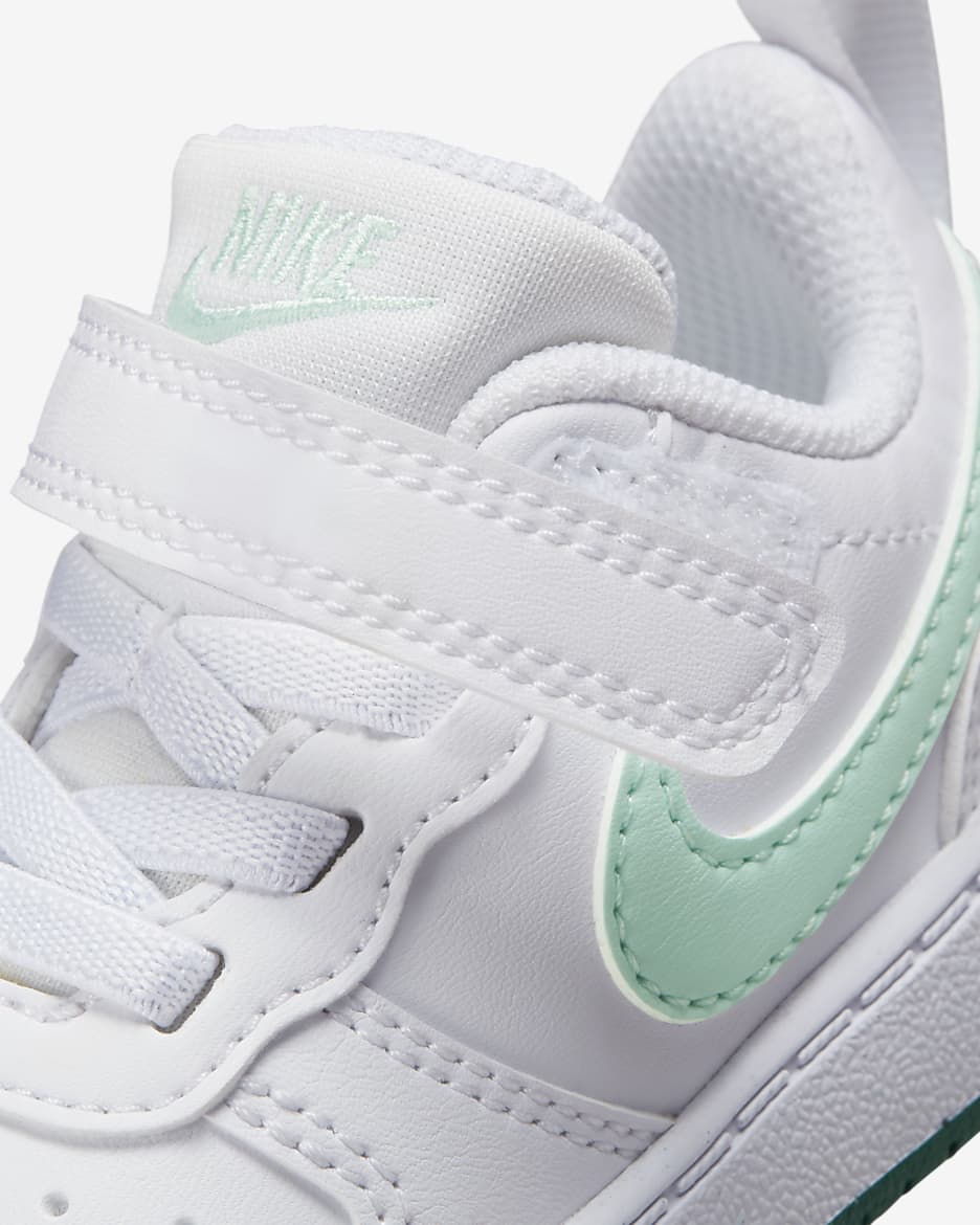 Nike Court Borough Low Recraft Baby/Toddler Shoes - White/Geode Teal/Jade Ice