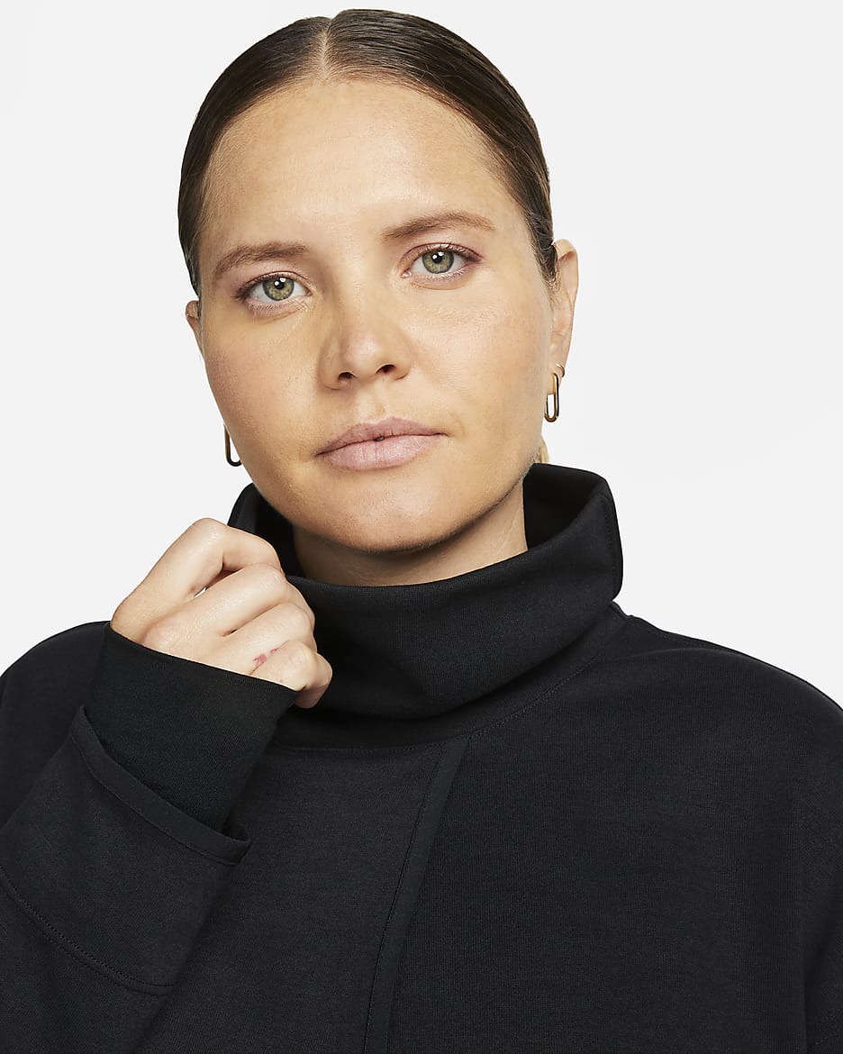 Nike (M) vendbar pullover til dame (mammaklær) - Svart/Svart/Hvit