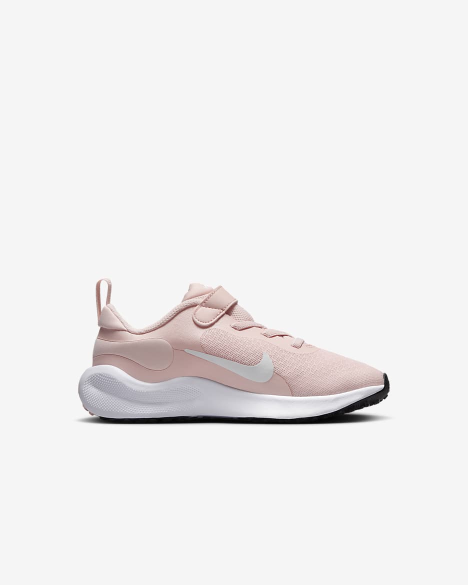 รองเท้าเด็กเล็ก Nike Revolution 7 - Echo Pink/ขาว/ดำ/Summit White