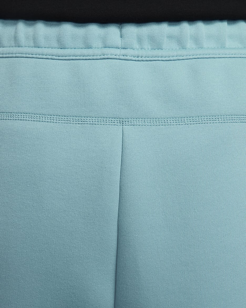 Shorts Nike Sportswear Tech Fleece - Uomo - Denim Turquoise/Nero