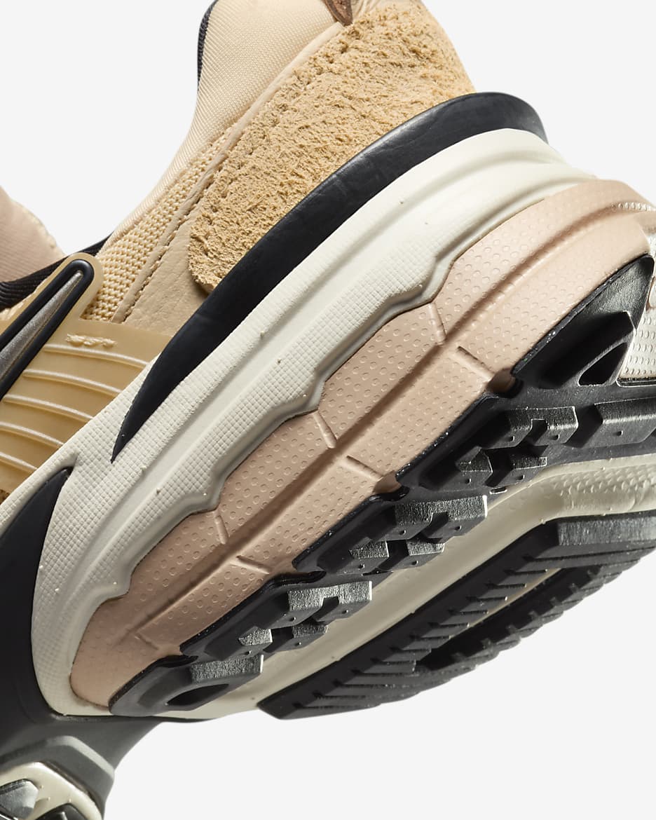 Nike V2K Run Shoes - Sesame/Light Orewood Brown/Black/Chrome