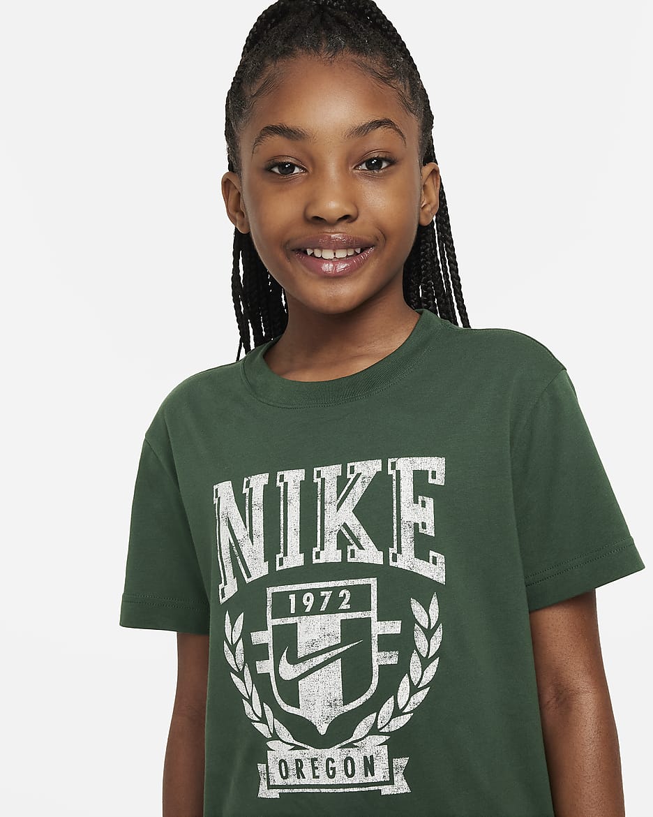 T-shirt Nike Sportswear Júnior (Rapariga) - Fir