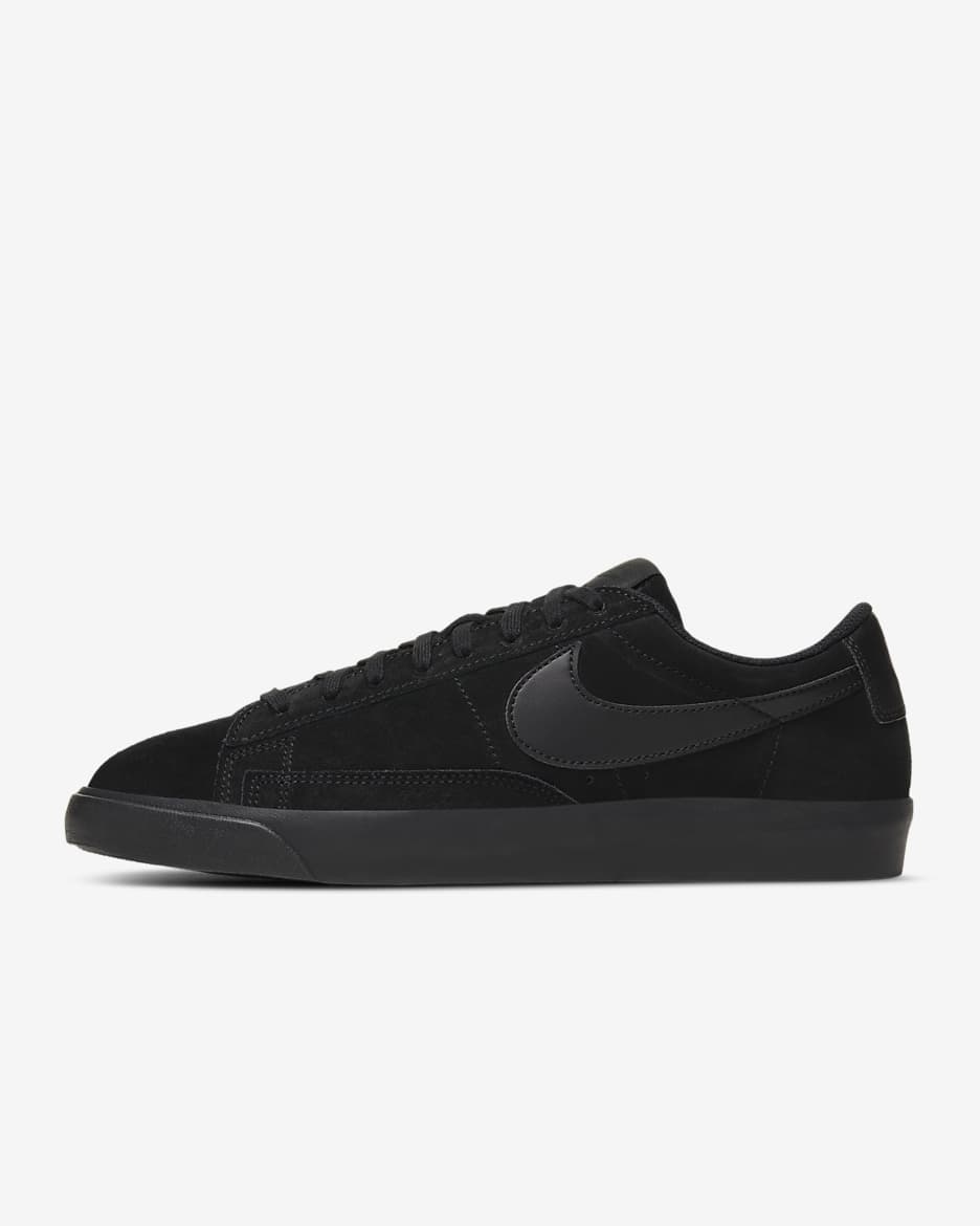 Nike Blazer Low LE Men's Shoe - Black/Black/Black