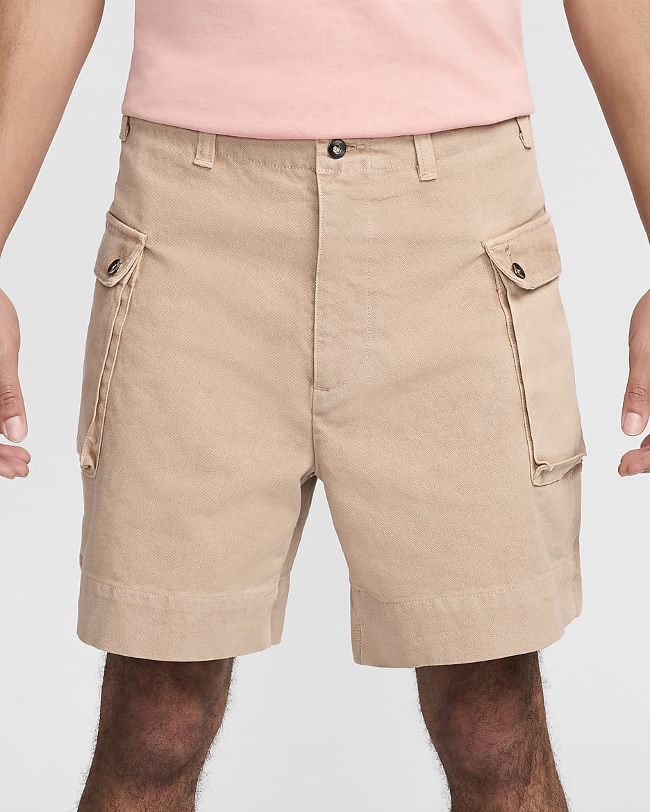 Short cargo P44 Nike Life pour homme - Hemp/Hemp