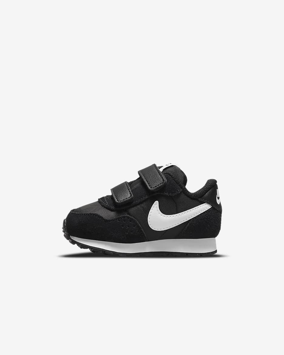 Chaussure Nike MD Valiant pour Bébé et Petit enfant - Noir/Blanc