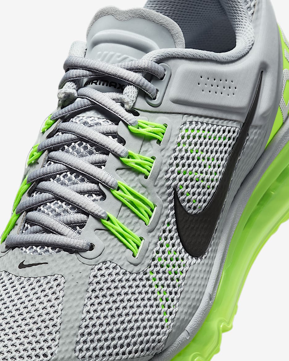 Nike Air Max 2013 Men's Shoes - Wolf Grey/Volt/Black/Black