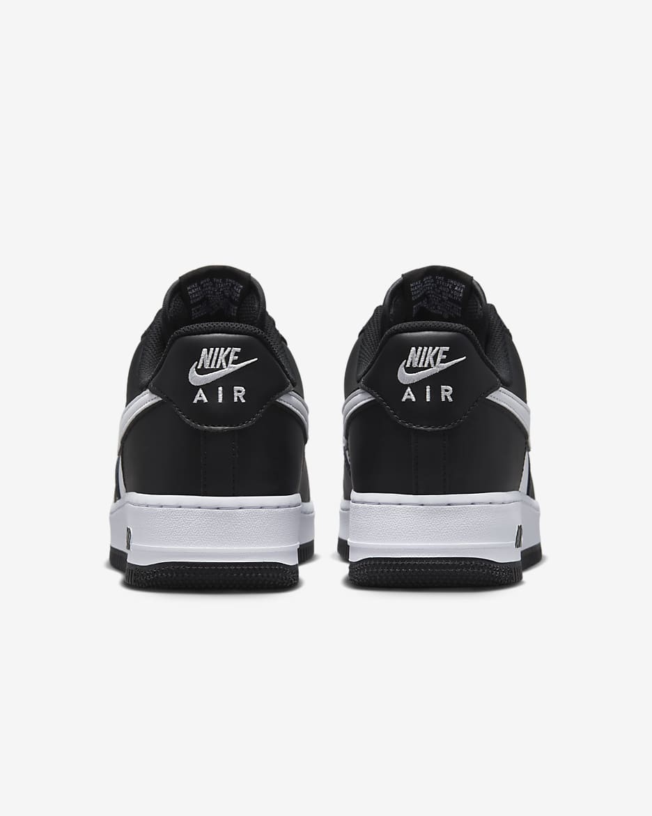 Nike Air Force 1 '07 Erkek Ayakkabısı - Siyah/Siyah/Beyaz