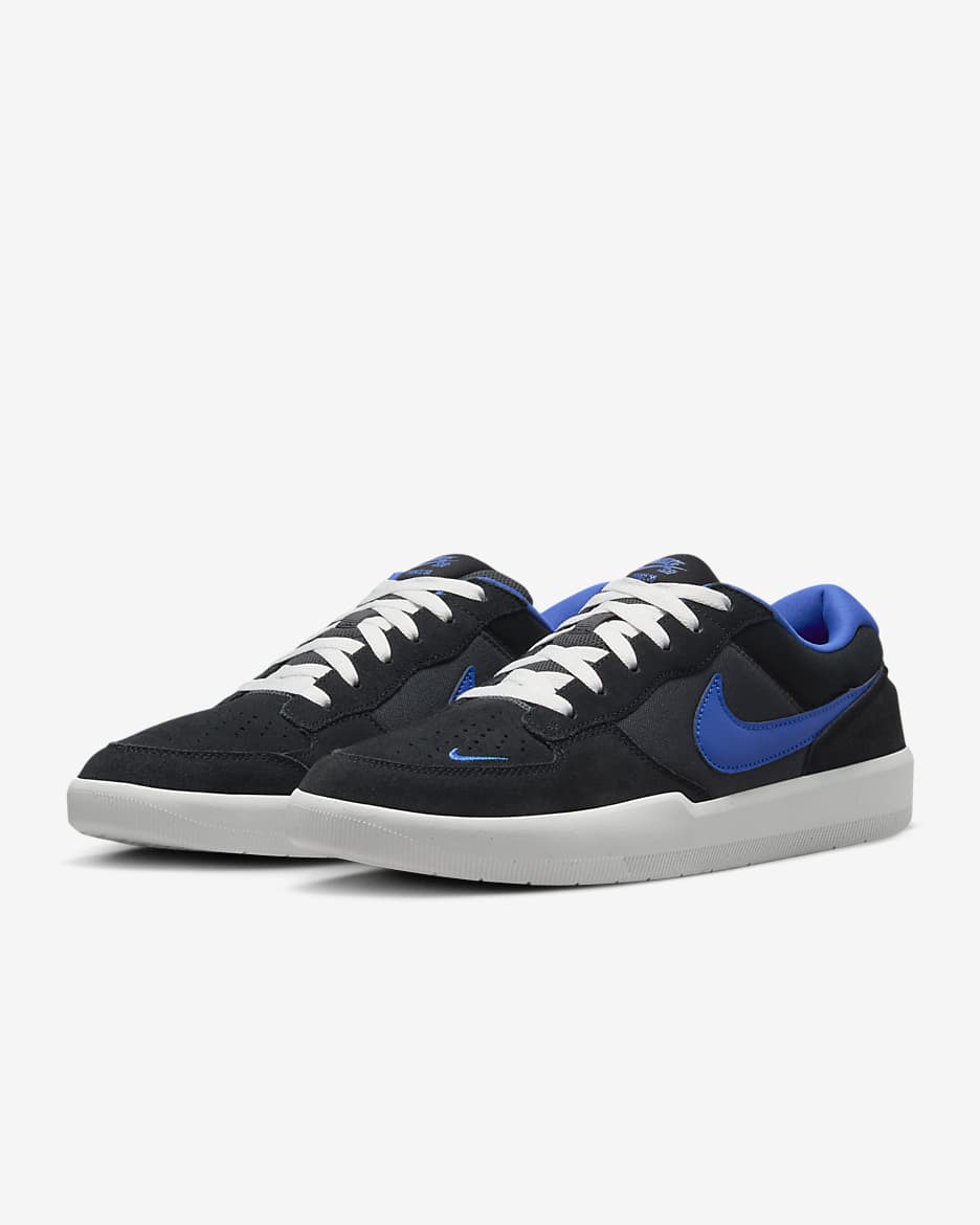 Tenis de skateboarding Nike SB Force 58 - Negro/Antracita/Blanco cumbre/Hiperroyal