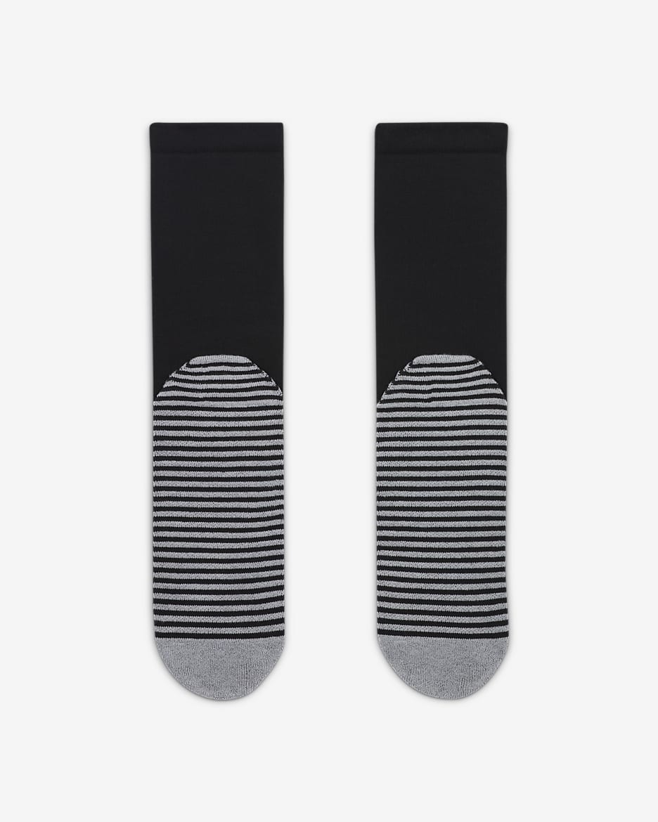 Chaussettes de football mi-mollet Nike Strike - Noir/Blanc