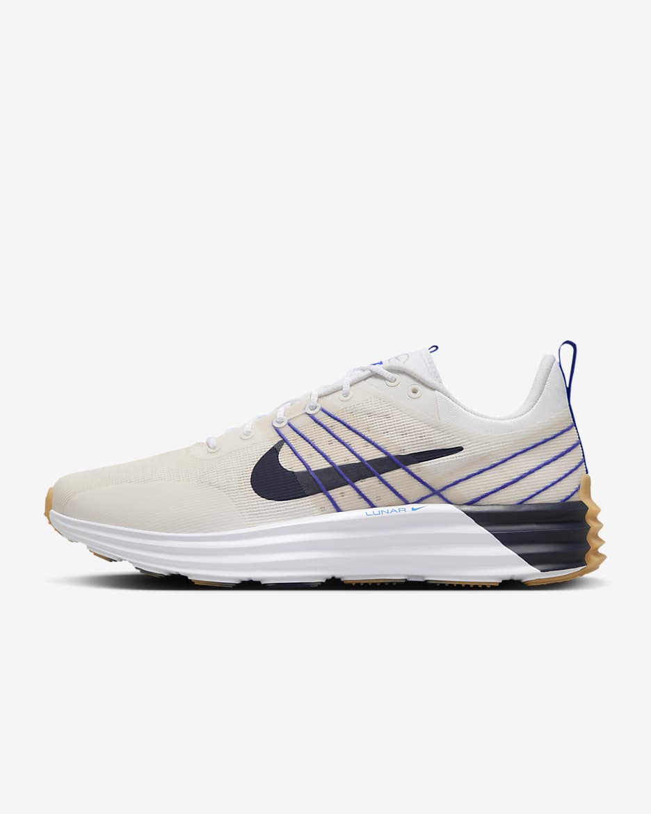 Nike Lunar Roam Sabatilles - Home - Blanc/Phantom/Racer Blue/Obsidian