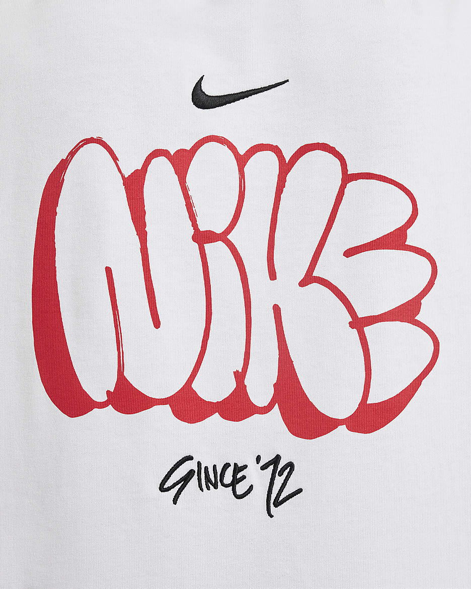 Nike Solo Swoosh Men's T-Shirt - White/Black