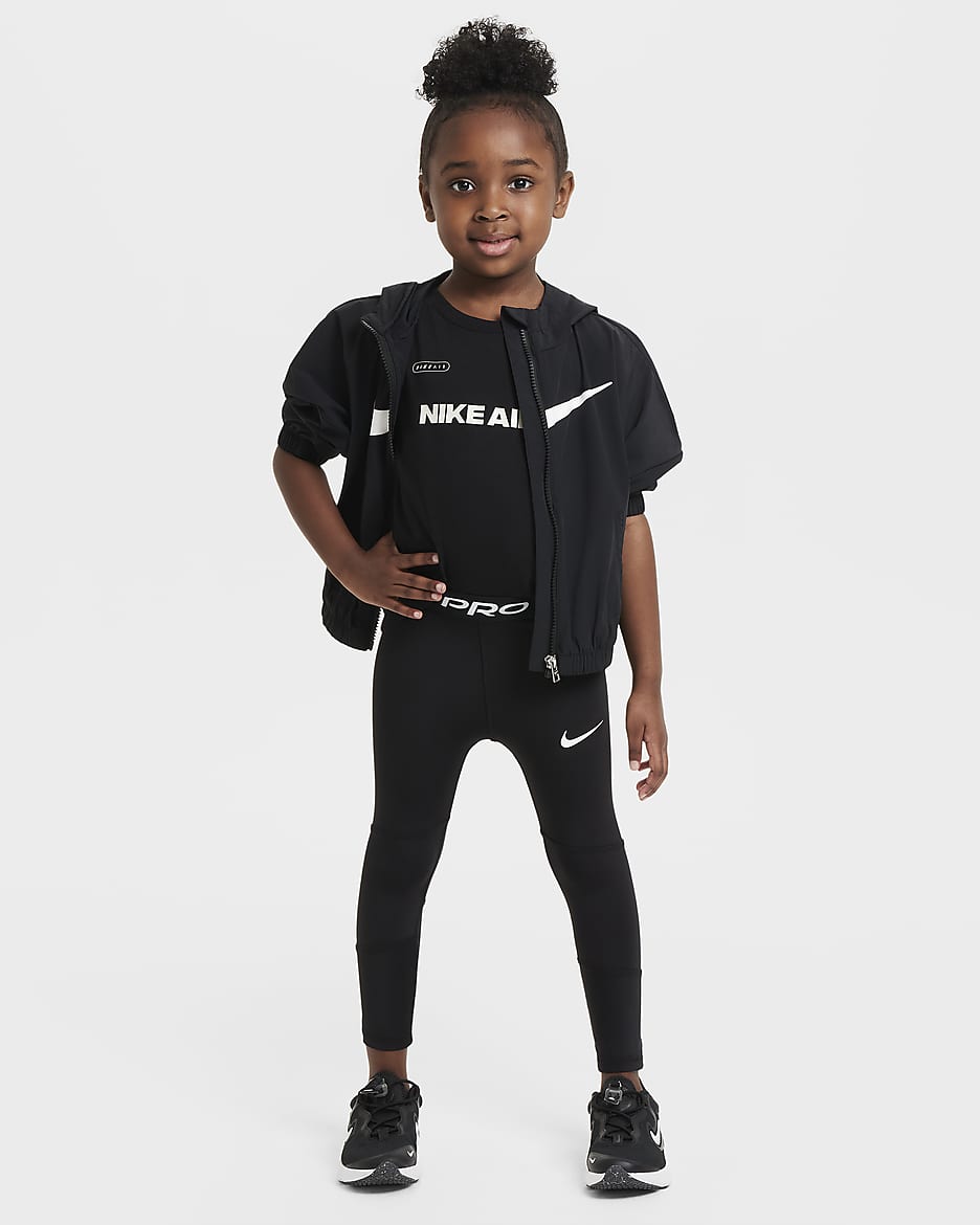 Nike Dri-FIT Pro Toddler Leggings - Black