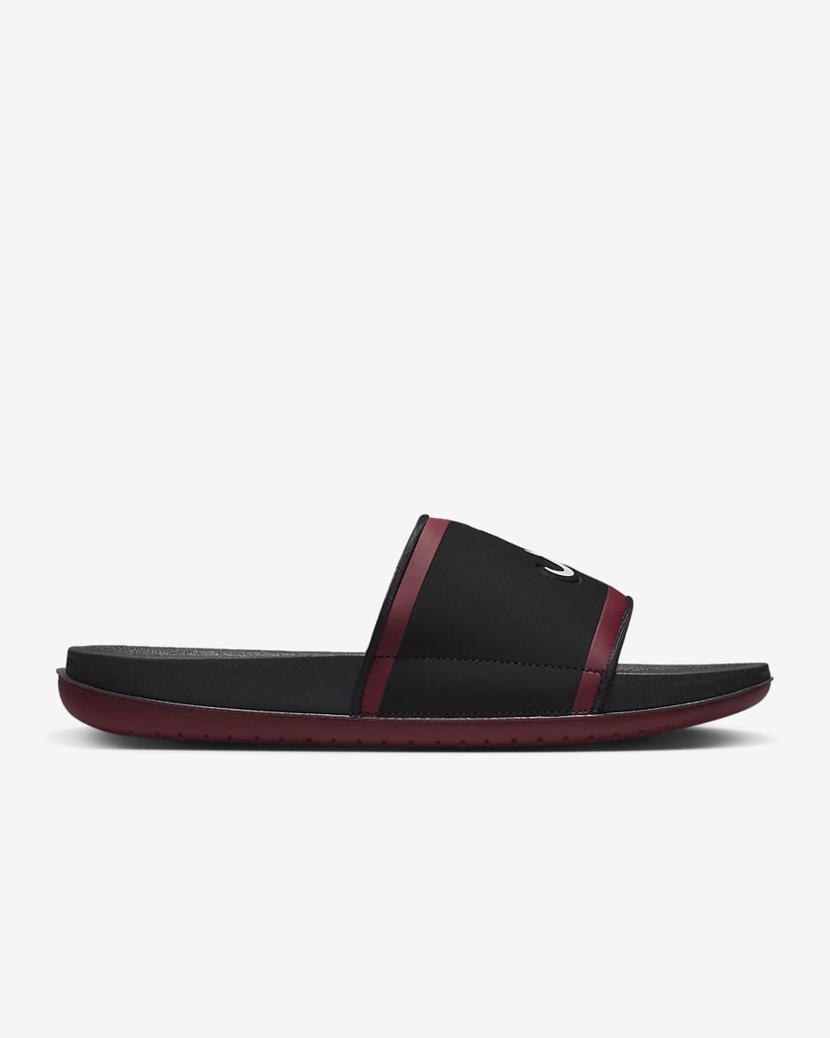 Nike Offcourt (Alabama) Slide - Black/Team Crimson/White