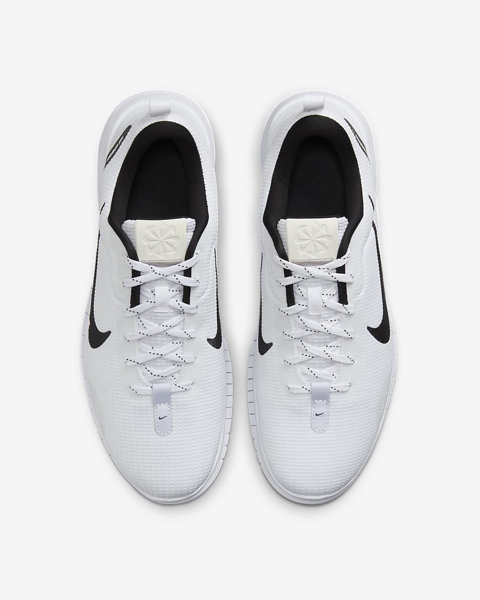 Chaussure de running sur route Nike Flex Experience Run 12 pour homme - Blanc/Blanc/Noir