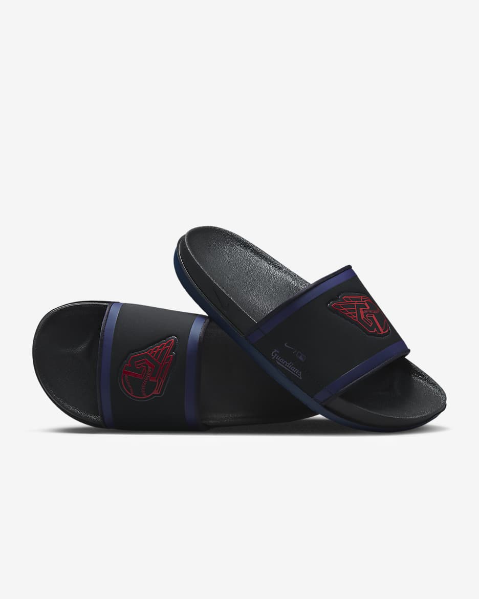 Nike Offcourt (MLB Cleveland) Slide - Black/College Navy/Sport Red