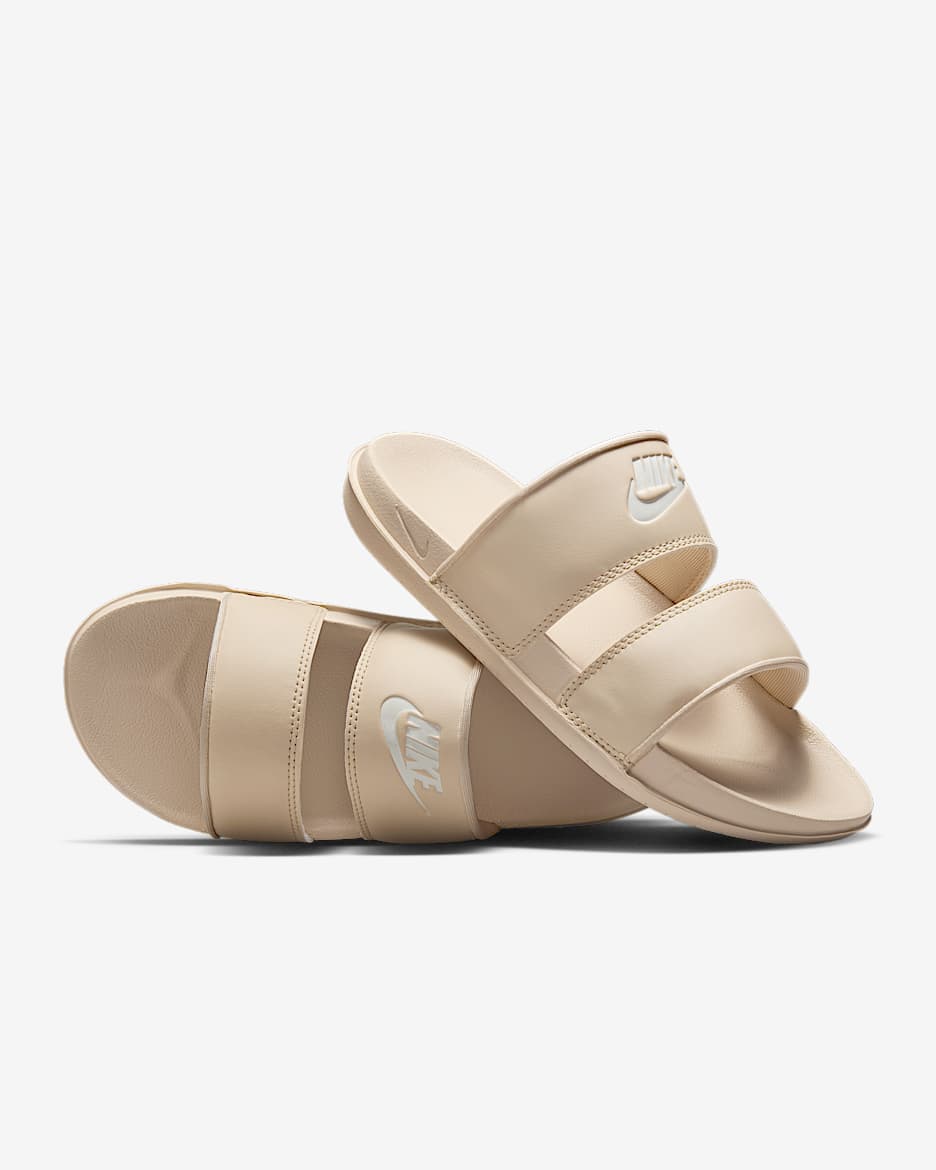 Chanclas para mujer Nike Offcourt Duo - Duna/Duna/Vela