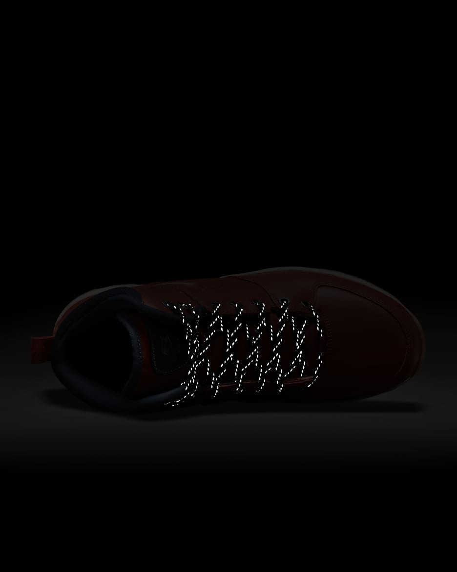 Nike Manoa Leather SE Men's Boots - Rugged Orange/Armory Navy/Summit White/Rugged Orange