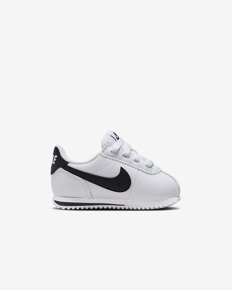 Nike Cortez EasyOn Baby/Toddler Shoes - White/Black