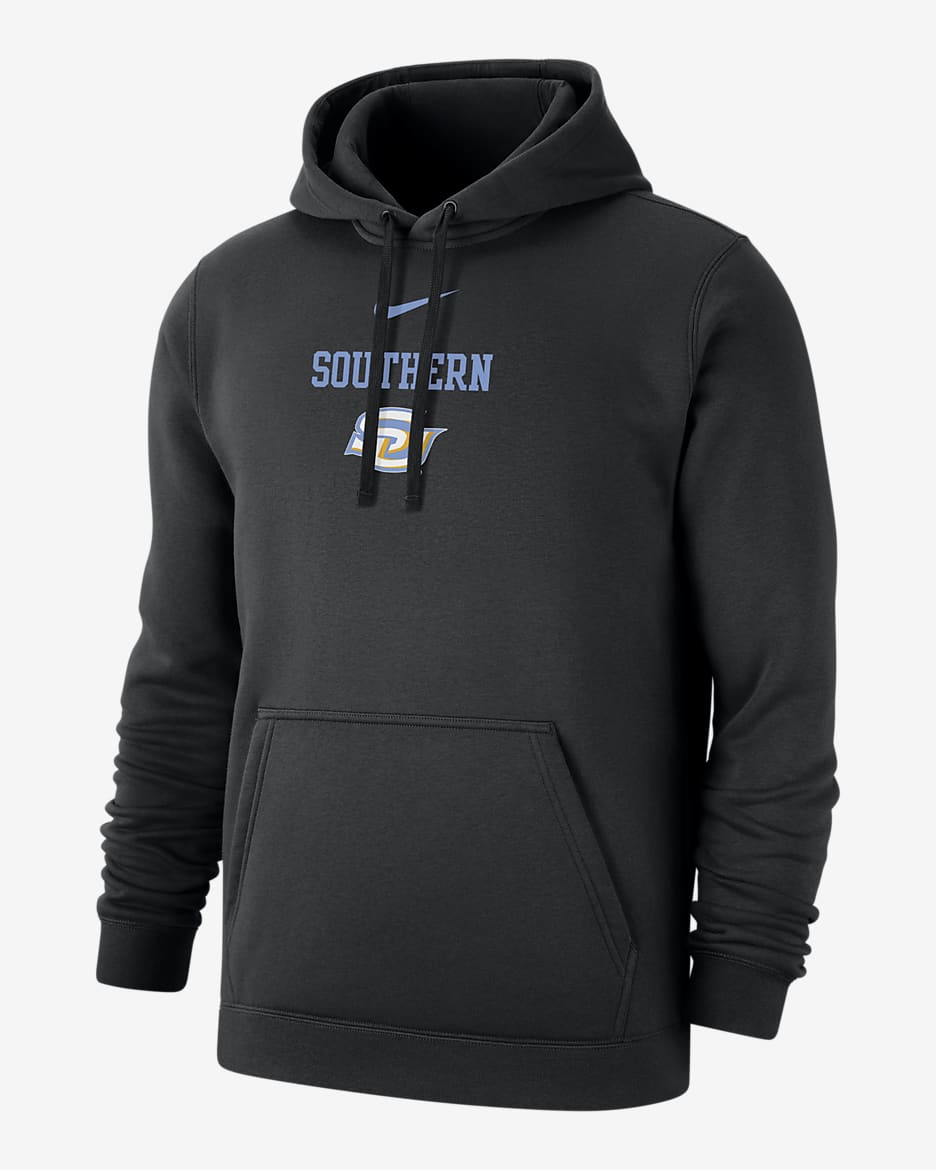 Southern Club Fleece Men's Nike College Hoodie - Black