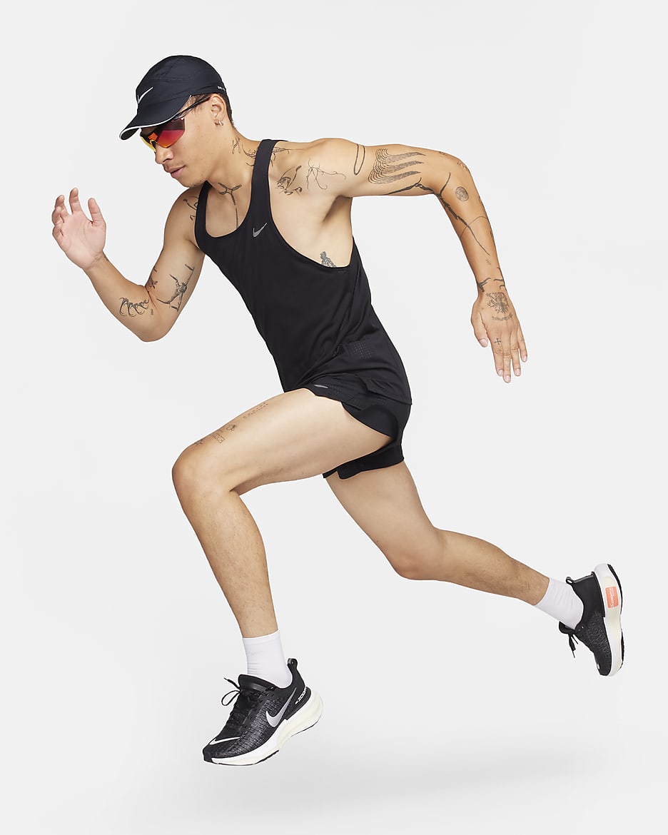 Nike Fast Men's Dri-FIT Running Vest - Black